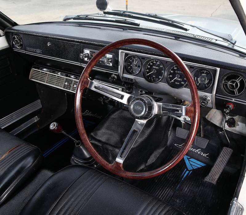 日産 ブルーバード SSS 510 純正 ウッドハンドル ステアリング 510