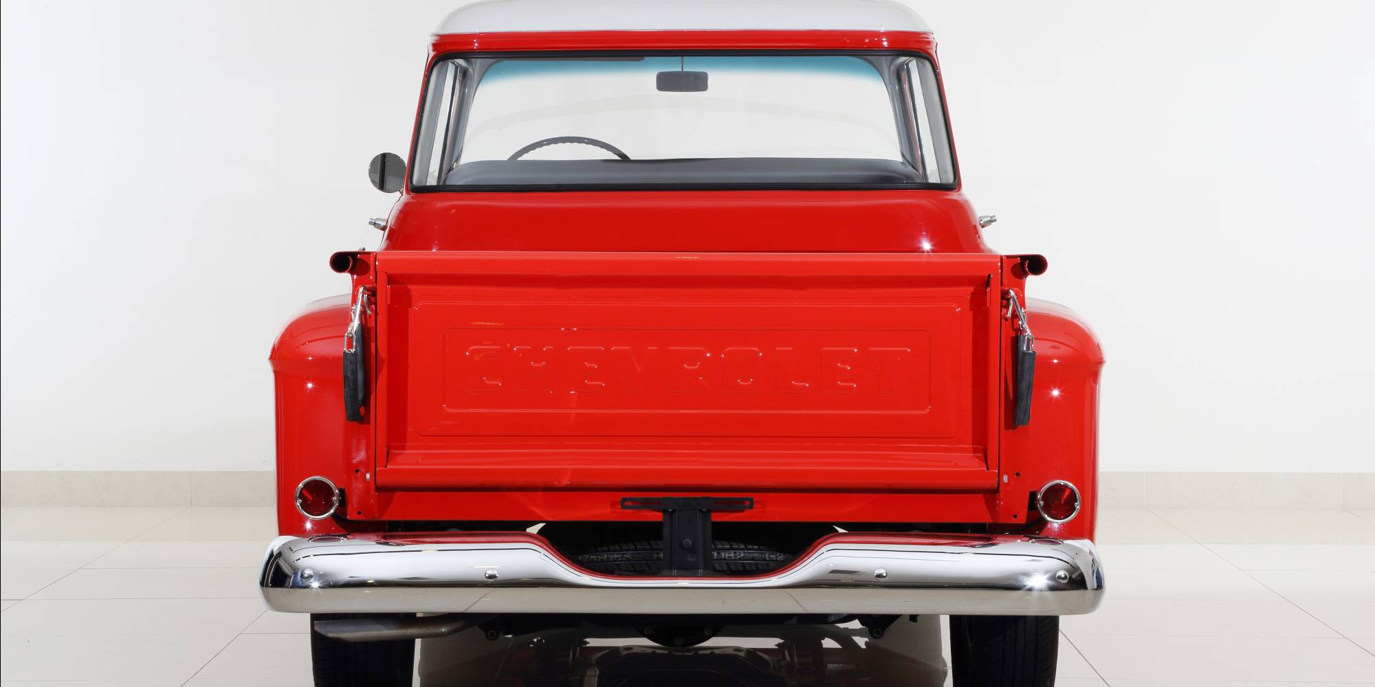 1956年シボレー 赤と白 モデルカー 1956年シボレー 赤と白 モデルカー